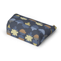 Frond Accessory Pouch w T-bottom in Indigo